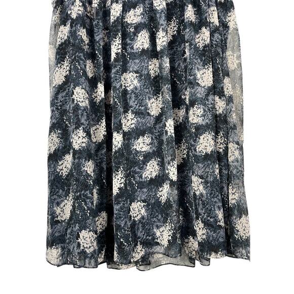 Joie Baltic Print Mini Dress Baltic Print XXL Floral Swing Trapeze Romantic - Picture 6 of 16